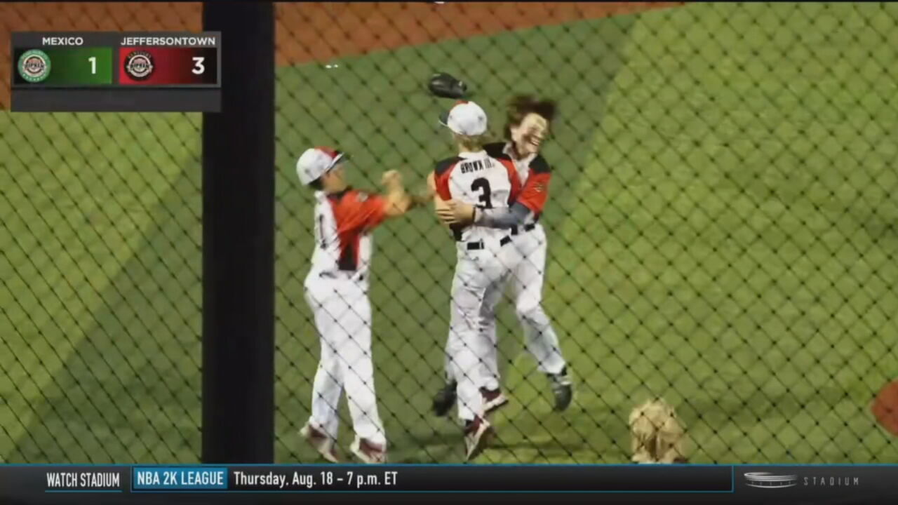 Jeffersontown 12U baseball team wins world championship